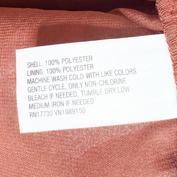 NWT A New Day Women's Ruched V Neck Long Sleeve Geometric Print Mini Dress - Picture 15 of 16